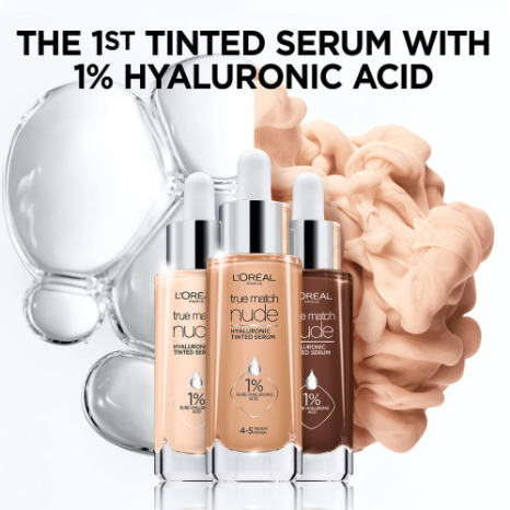 L’Oréal True Match Nude Hyaluronic Tinted Serum Review + How to use it?