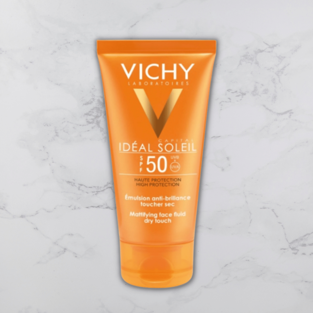 SPECIALIST testing VICHY IDEAL SOLEIL MATTIFYING FACE DRY TOUCH SUN CREAM SPF 50+: Review